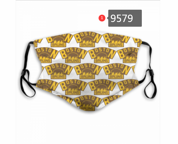 New 2020 NHL Boston Bruins #32 Dust mask with filter
